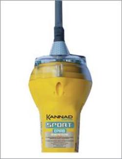 Buy Kannd SPORT GPS carry off EPIRB transmits on 406/121.5MHz and it does  provide a GPS location. It is supplied with a mounting bracket in NZ New Zealand.